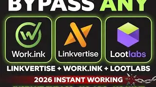 Bypass Any Linkvertise, Work.ink & Lootlabs Links Instantly 2026 (No Ads)