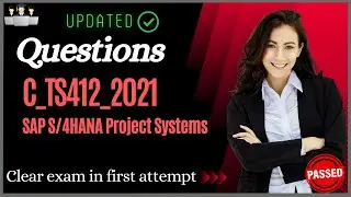 SAP C_TS412_2021 Certification Questions and Study Material [Latest]
