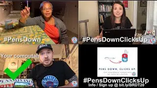 #PensDownClicksUp - Text Swing State Democrats to Vote!