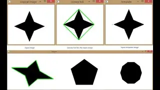 Shape Matching in Opencv with Python