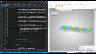 Solid Edge Macro Tutorial with C# - 36 - Assembly - Create Pattern