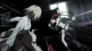 anime stomach kick 76