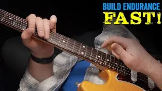 This Is The FASTEST Way To Build Endurance In Your Fretting Arm