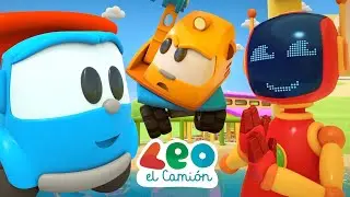 Leo el Camión - El Gato - La carretilla para equipaje - Una máquina para remover el hielo