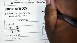 Triangle Proofs & CPCTC Notes 11.04.19