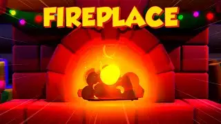 🔥 Cozy Fireplace with Crackling Fire Sounds and Christmas Carols I Covers by The Moonies