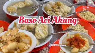 Review Jujur Baso Aci Akang. Pertama Kali Makan Baso Aci. Kenyal Kenyal Gurih Kriuk..!!