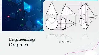 Projection of Solids| Solved Question| Engineering Graphics - Lecture 16a