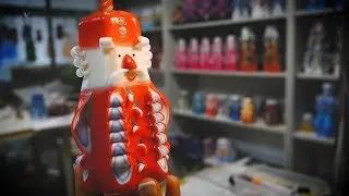 Carved candle 