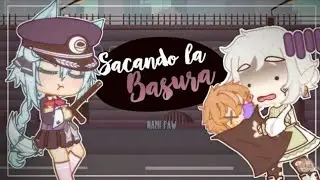 Sacando la basura