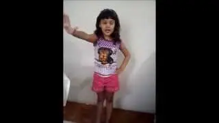 Mini Anitta Luiza - Show das poderosas
