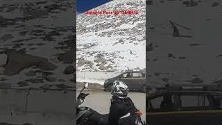 Changla Pass #changlapass #lehbiketrip #lehladakh #lehladakhride #pangonglake #bikeride #nature