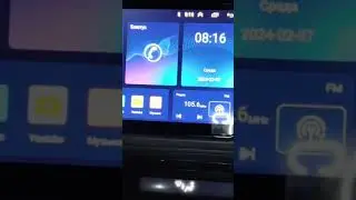 Установка магнитолы с камерой заднего хода на Honda Vezel