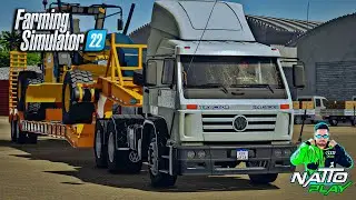 FS22 | DIA 01 TRANSPORTE E TERRAPLANAGEM NA FAZENDA MAPA |  CAPO-ERÊ