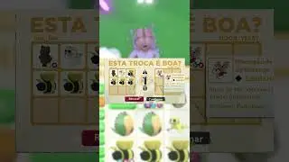 TEM CORAGEM DE TROCAR  ESSE PET NO ADOPT ME - COMENTA AÍ - ROBLOX EDIT #shorts