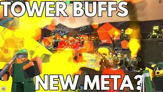 TOWER BUFFS TDS UPDATE | MORTAR OP? // ROBLOX TOWER DEFENSE SIMULATOR