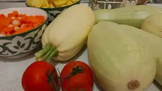 Курица с кабачками и картофелем 😋