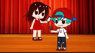 Friday Night Funkin Tutorial but it’s Gacha Club
