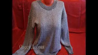 Джемпер Панчлейс (ложный ажур) на Silver Reed 5 класса 1 ЧАСТЬ
