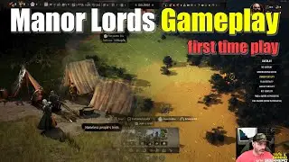 Manor Lords First Time Gameplay