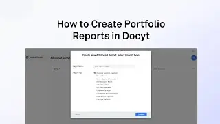 How to Create Portfolio Reports