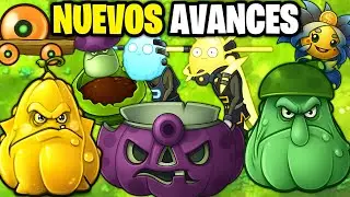 AVANCES de PVZ FUSION 3.2 (Apisonaflor calamardo, Calabaza miedica y más) Plantas Vs Zombies Fusion