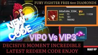 Free 600 Diamonds Code Universe Savior Legendary Fighter Code - Fury Fighter 9 January Code