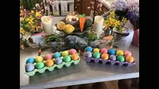 🐰🌷🥚Easter Preparations - Coloring Easter Eggs & Making Baskets!🐰🌷🥚
