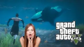 ★ GTA 5 - HOT GIRL KILLED BY A WHALE?!? LOL