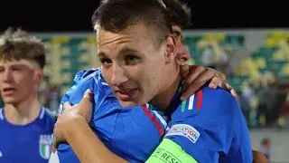 Francesco Camarda Goal vs Wales U19 | GREAT GOAL | 16 Years Old | Italy 3x3 Wales 🇮🇹🔥