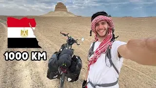 I rode my bicycle across all of Egypt