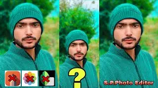 Face smooth editing | Photo blur kaise kare | Background colour change | Face glowing effect | glow