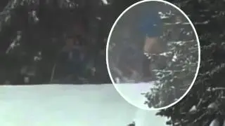 Ханты Мансийск  на трассу выскочил голый мужик  2013
