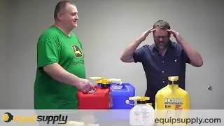 No-Spill Fuel Cans