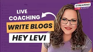 How To Create Blogs With AI Using Hey Levi! Write High-Quality Content Easily | Bridget Bartlett