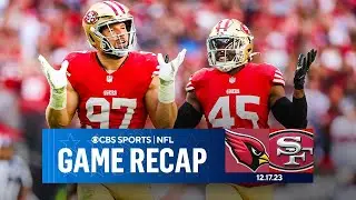 Purdy, McCaffrey LEAD 49ers offense to WIN, CLINCH NFC West | Game Recap | CBS Sports
