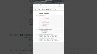 Uso del Continue con Python 3 