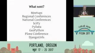 Final remarks and conference close  - Pycon 2017
