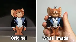 I made a Jerry Mouse by 3d pen!
