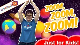 Zoom, Zoom Zoom we’re going to the Moon! Movement songs for Preschoolers