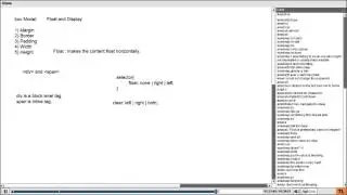 CSS Float and Display Properties part 3/3
