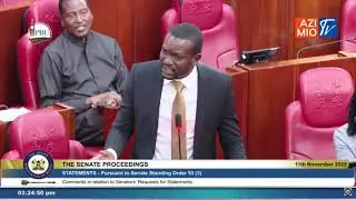 SENATE ERUPTS As Senator Sifuna LOSES Cool in Senate, Slams Government Over SHA Failure