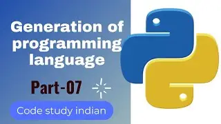 generation of programming language |part-7 |