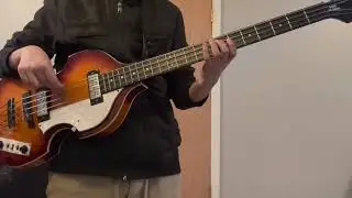 What Is Life George Harrison- Hofner Bass Cover