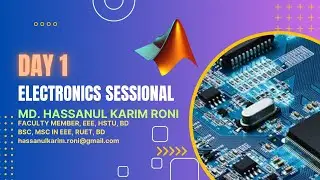 Day 1- Electronics Sessional By Matlab Simulink [Bangla]
