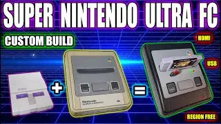 Super Nintendo Ultra FC - Custom build using SNES Classic Edition, Super Famicom & Classic 2 Magic