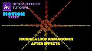 Mandala Animation in After Effects | How to make Mandala Loop Animation in After Effects