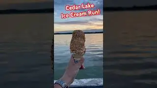 Enjoying Ice Cream @ Cedar Lake in NW Indiana! #DairyBelle #Cedarlake #IceCream