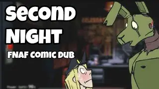 Second Night (Springtrap Comic)|| FNAF Comic Dubs