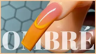 Ombré N French Outline Nail Art Tutorial | French Nails Remastered